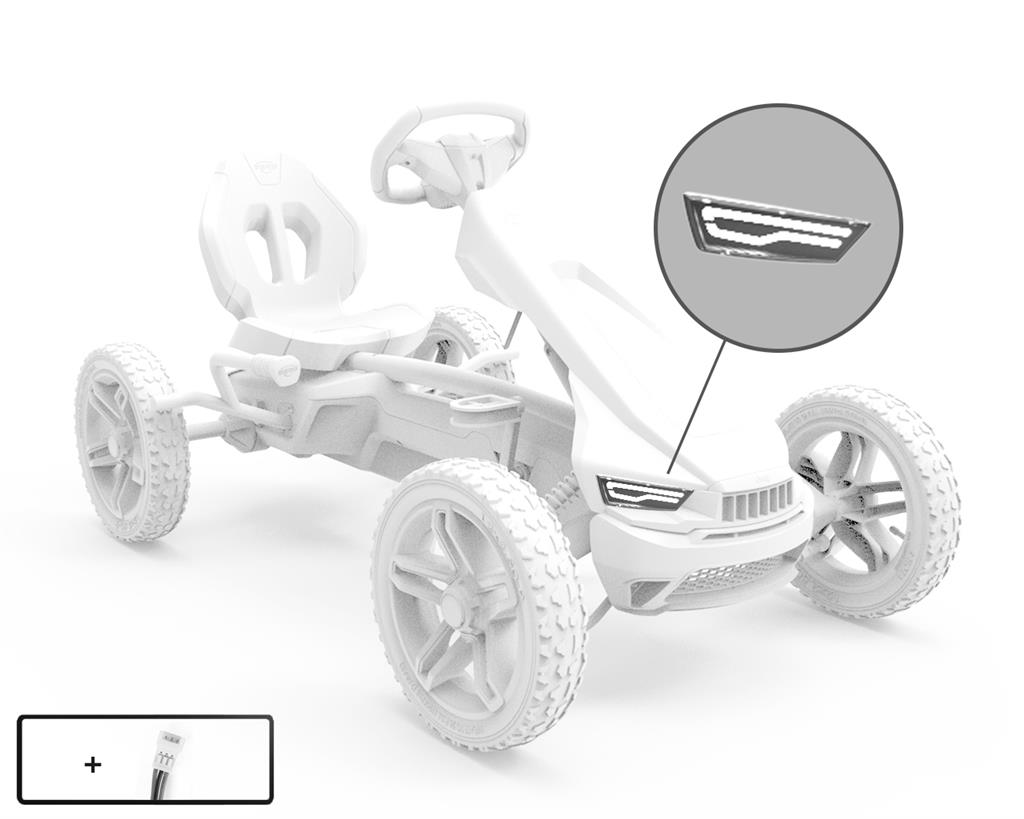 BERG-Onderdeel Skelter - Rally - Headlight Unit Right Jeep