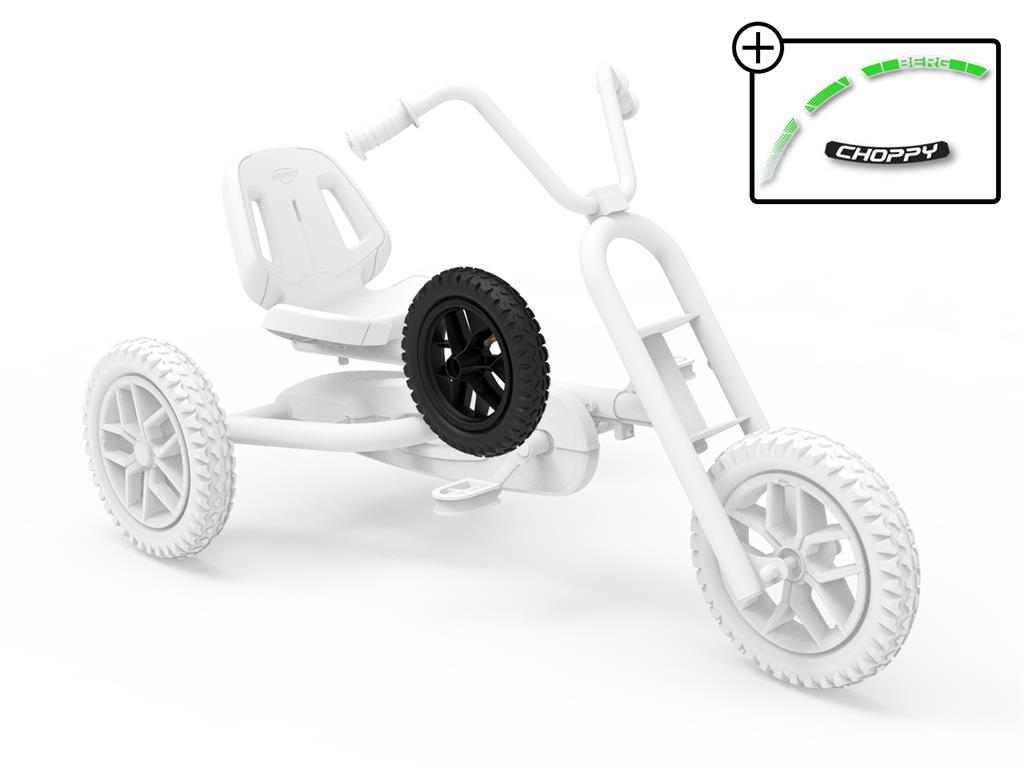 BERG-Onderdeel Skelter - wielen 10-spoke zwart 12.5x2.25-8 all terrain, traction (Neo)