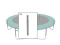 BERG-Onderdeel Trampoline - Talent - Middle post 180 (6ft)