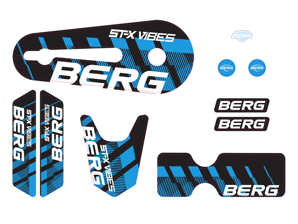 BERG-Onderdeel Skelter - Street-X Vibes - Sticker set