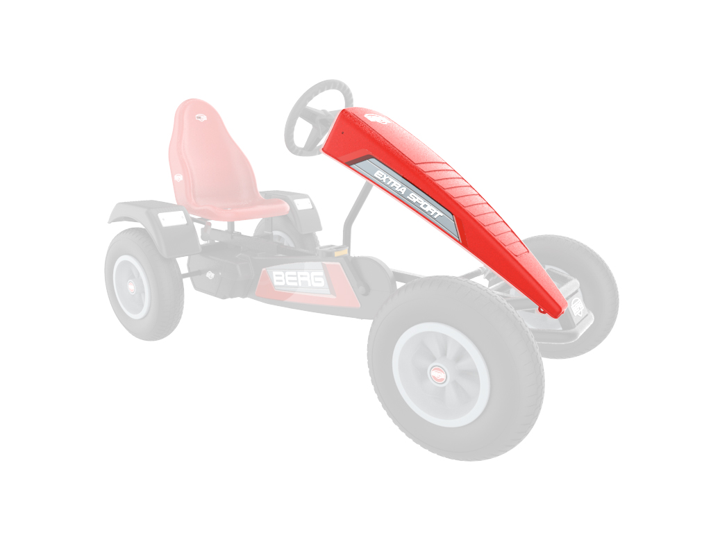 BERG-Onderdeel Skelter - XL Frame - Spoiler Extra Sport rood
