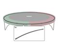BERG-Onderdeel Trampoline - Elite+ - bovenrails 380 (12,5ft) (TwinSpring)