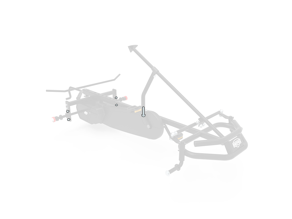 BERG-Onderdeel Skelter - XL/XXL Frame - Assembly set
