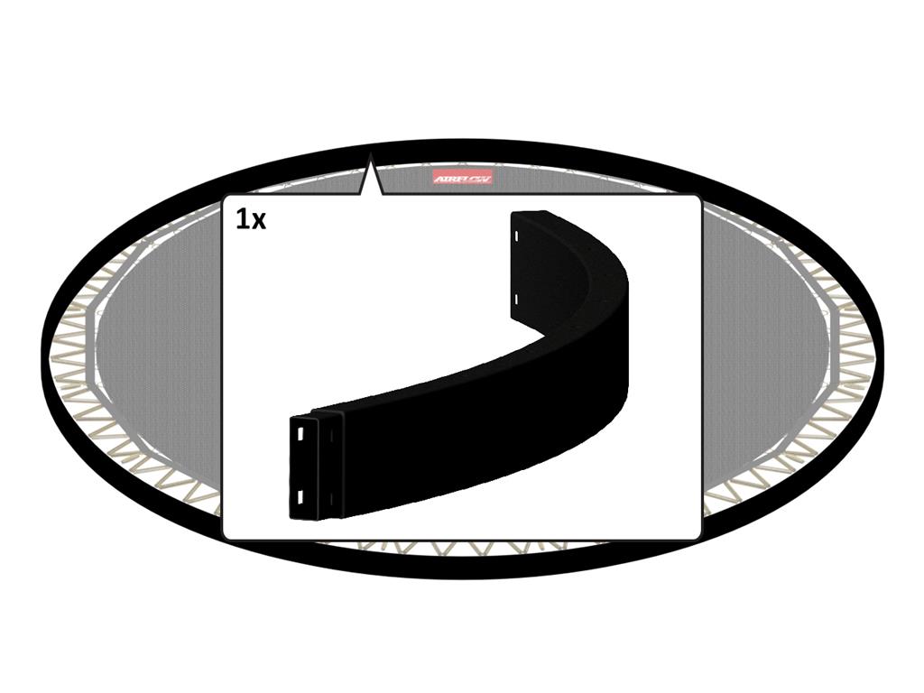 BERG-Onderdeel Trampoline - Flatground - framebuizen (bovenrails) 380 (12,5ft)