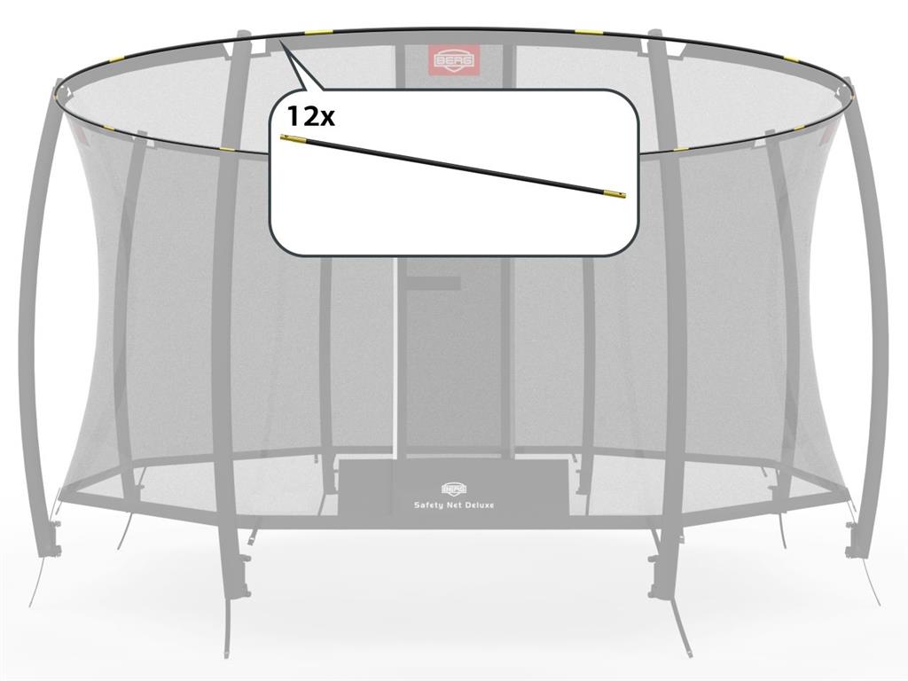 Tent Tubes 430 (14ft) Safety Net Deluxe - 12 stuks
