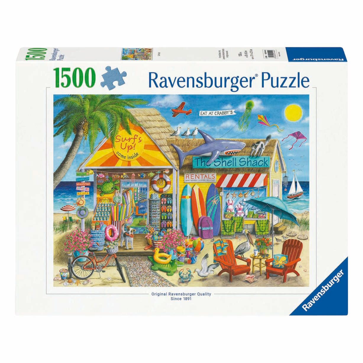 Ravensburger Legpuzzel Surf's Up - 1500st.