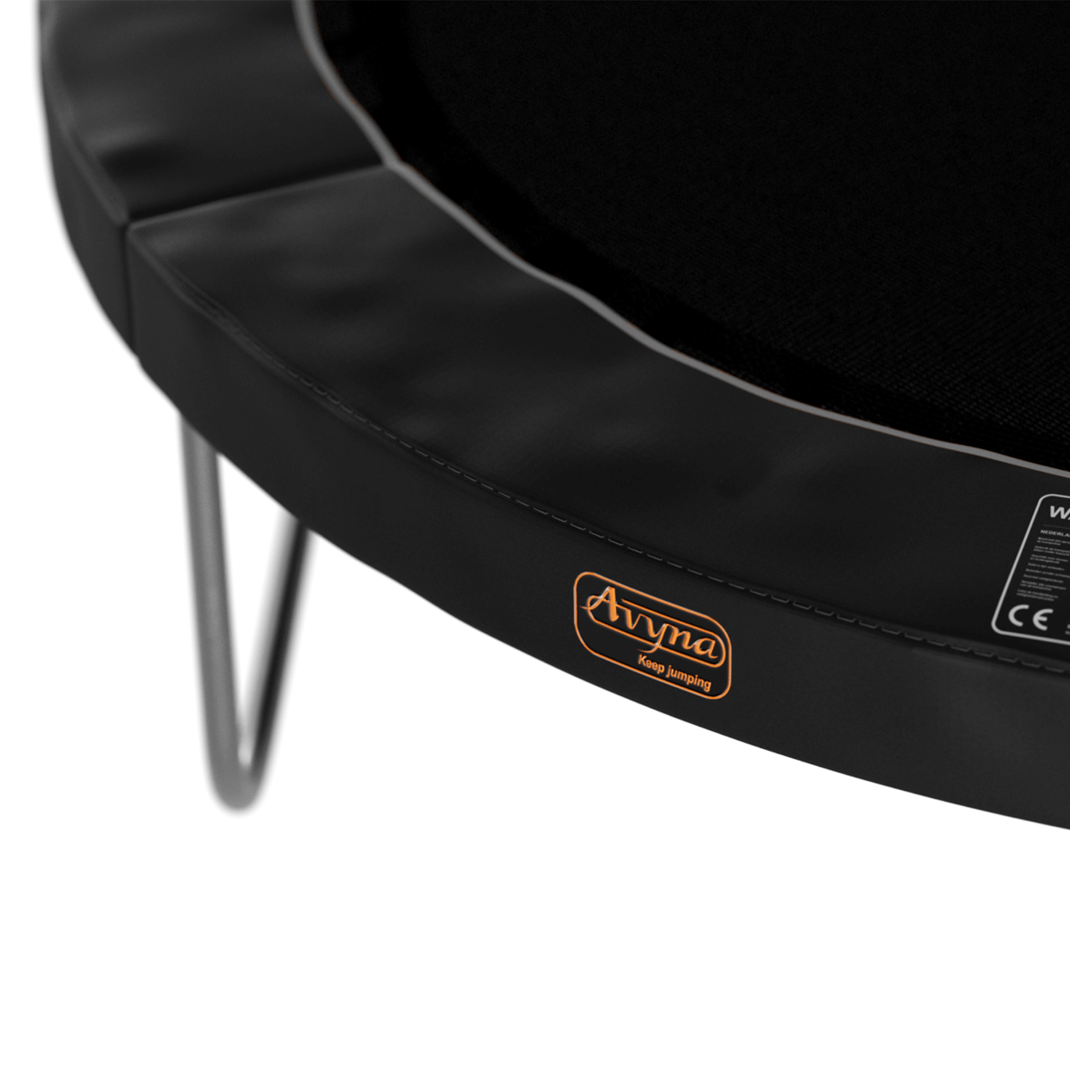 Trampoline Rand Opbouw &Oslash;305 Zwart | Avyna