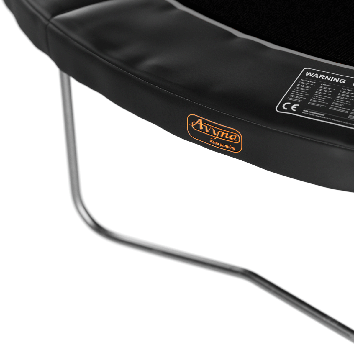Trampoline Rand Opbouw &Oslash;430 Zwart | Avyna
