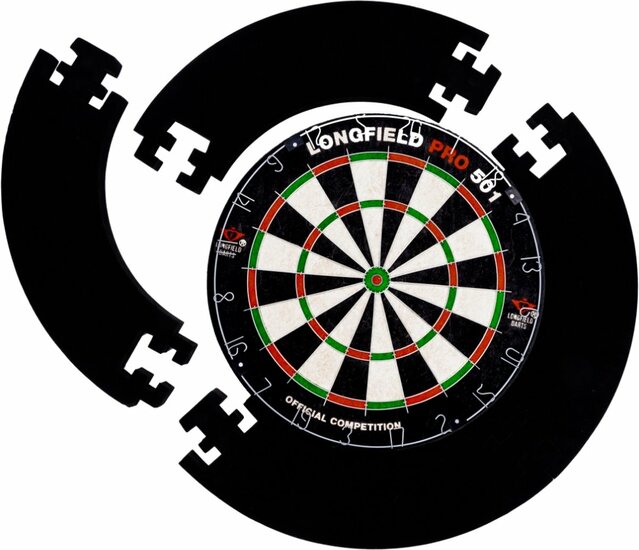 Longfield 4pc surround - Zwart