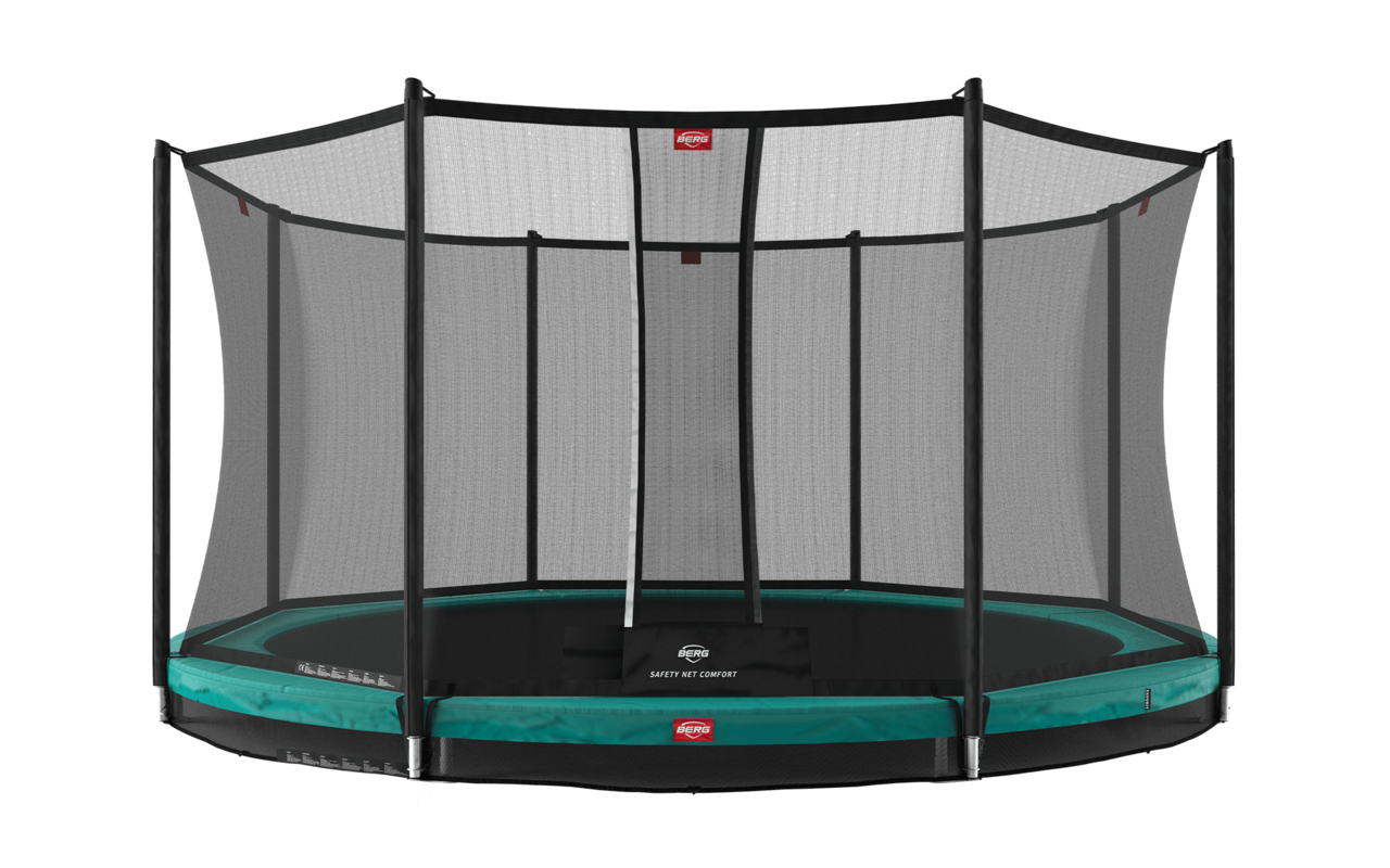 BERG Favorit InGround 380 Green + Safety Net Comfort
