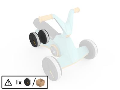 BERG GO Twirl Turquoise - Rear Wheel