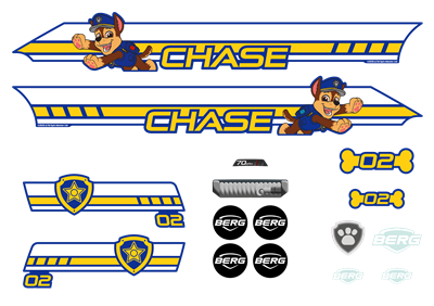 Buzzy - Sticker set Chase