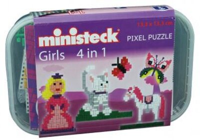 Ministeck Midi Box Girls 4-in-1, 510-delig