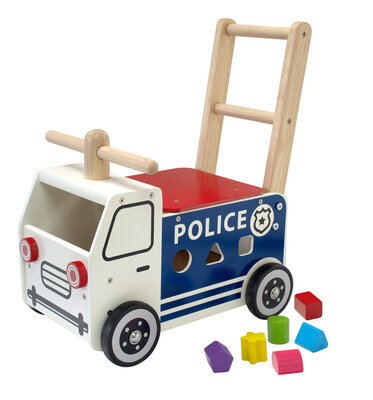I'M Toy Loop/Duwwagen En Sorter Politie Wagen