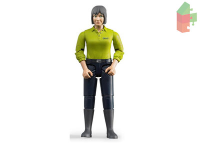 Bruder Vrouw Met Donkerblauwe Jeans 1:16