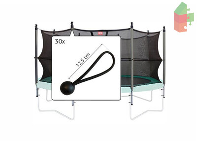 Trampoline Elastiek Safety Net 30 Stuks