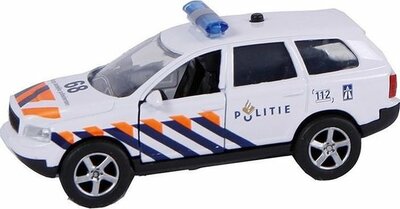 2-play Politiewagen Pull-back Met Licht En Geluid (1:32)
