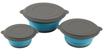 Easy Camp Clearwater Foldable Bowl Set w. lid
