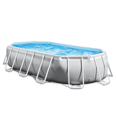 16FT6IN X 9FT X 48IN PRISM FRAME OVAL POOL SET
