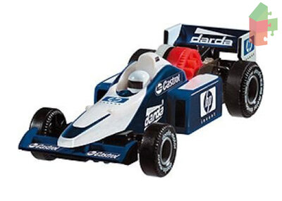 Darda Racebaan Auto Formule 1 Blauw