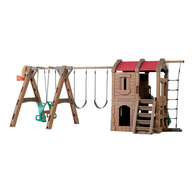 Step2 Naturally Playful Adventure Lodge Play Center w/Glider