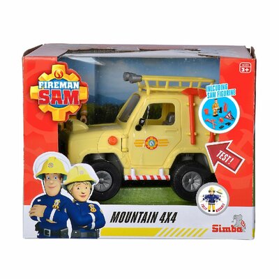 Brandweerman Sam Mountain 4x4 Met Figuur