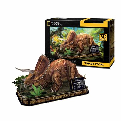 3d Puzzel Triceratops