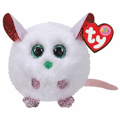 Ty Teeny Puffies Winter Mouse 10cm