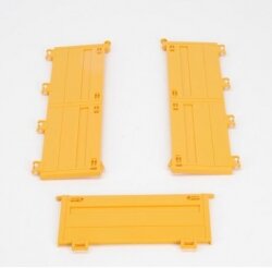 Bruder ONDERDEEL: zijwand geel 2751 2752