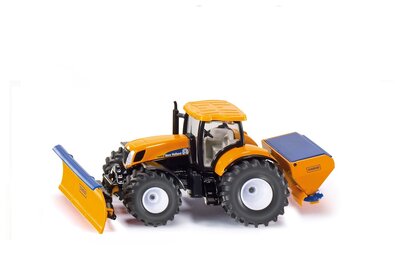 Siku Tractor with ploughing plate and salt spreader  1:50