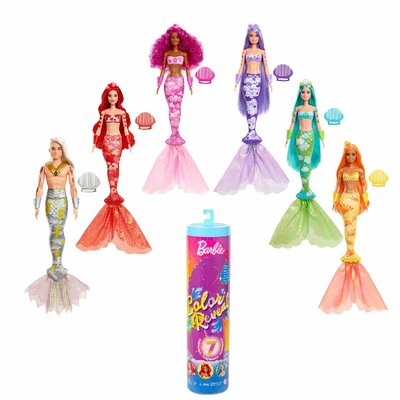 Barbie Color Reveal Zeemeerminnen Disp.