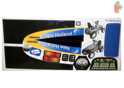 Stickervel New Holland TD5050
