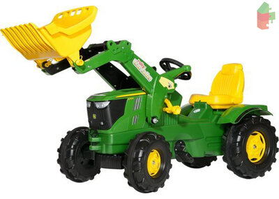 Rolly Toys Farmtrac John Deere 6210 - Traptractor Met Voorlader