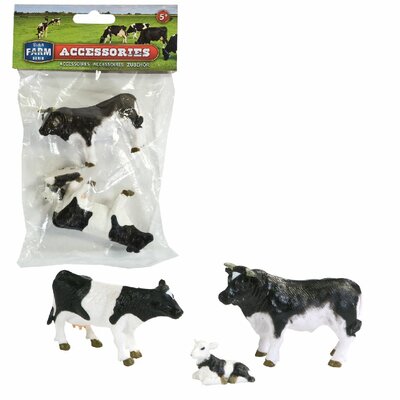Dutch Farm Serie Koeienset met stier, koe en kalf