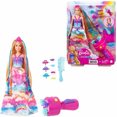 Barbie Dreamtopia Haarverzorgingspop En Acc