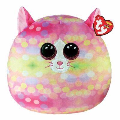Ty Squish a Boo Sonny Pink Cat 31cm