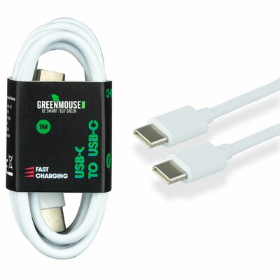 Greenmouse USB-C - USB-C Datakabel 1mtr