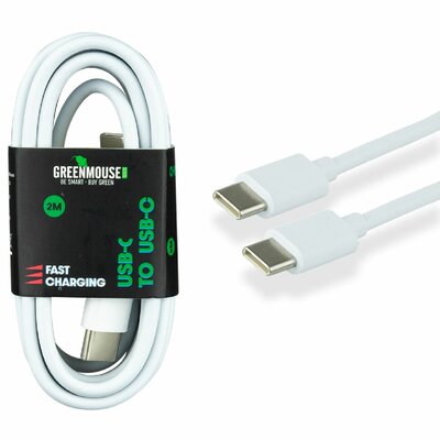 Greenmouse USB-C - USB-C Datakabel 2mtr