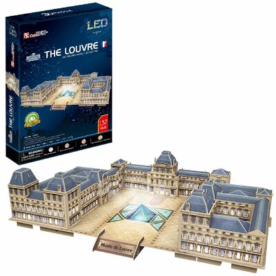 3d Puzzel The Louvre LED