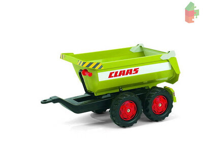 Rolly Toys Halfpipe Trailer Claas