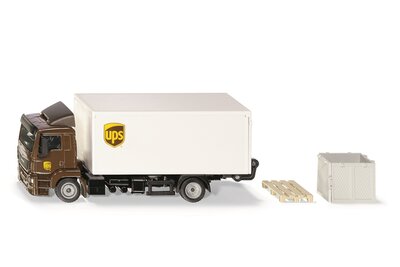 Siku MAN vrachtwagen met laadklep UPS  1:87
