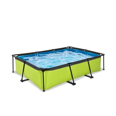 Zwembad Exit Frame Pool 300X200X65Cm (12V Cartridge Filter) Lime