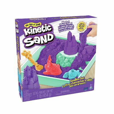 Kinetic Sand Sand Box Purple
