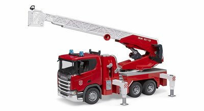Bruder Scania Super 560R brandweerwagen met uitschuifbare ladder