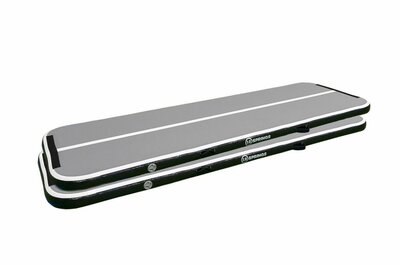 Airtrack 12Springs Set Van 2 300, W100 Standaard, Grijs/Zwart +Pomp