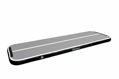 Airtrack 12Springs 400X150X15 Plus, Grijs/Zwart + Pomp