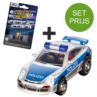 Darda Racebaan Auto Porsche Gt 3 Politie+ Extra Stop En Go Motor