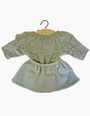 Minikane / Paola Reina kledingset groen 34cm