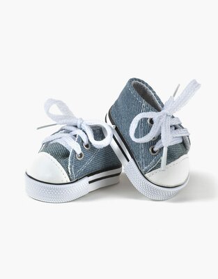 Minikane / Paola Reina poppen sneakers jeansblauw voor poppen van 34 en 37 cm