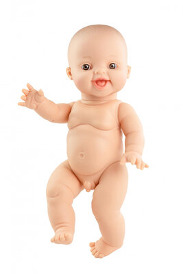 Paola Reina Gordi Babypop Ongekleed Jongen Lachend 34Cm In Zak